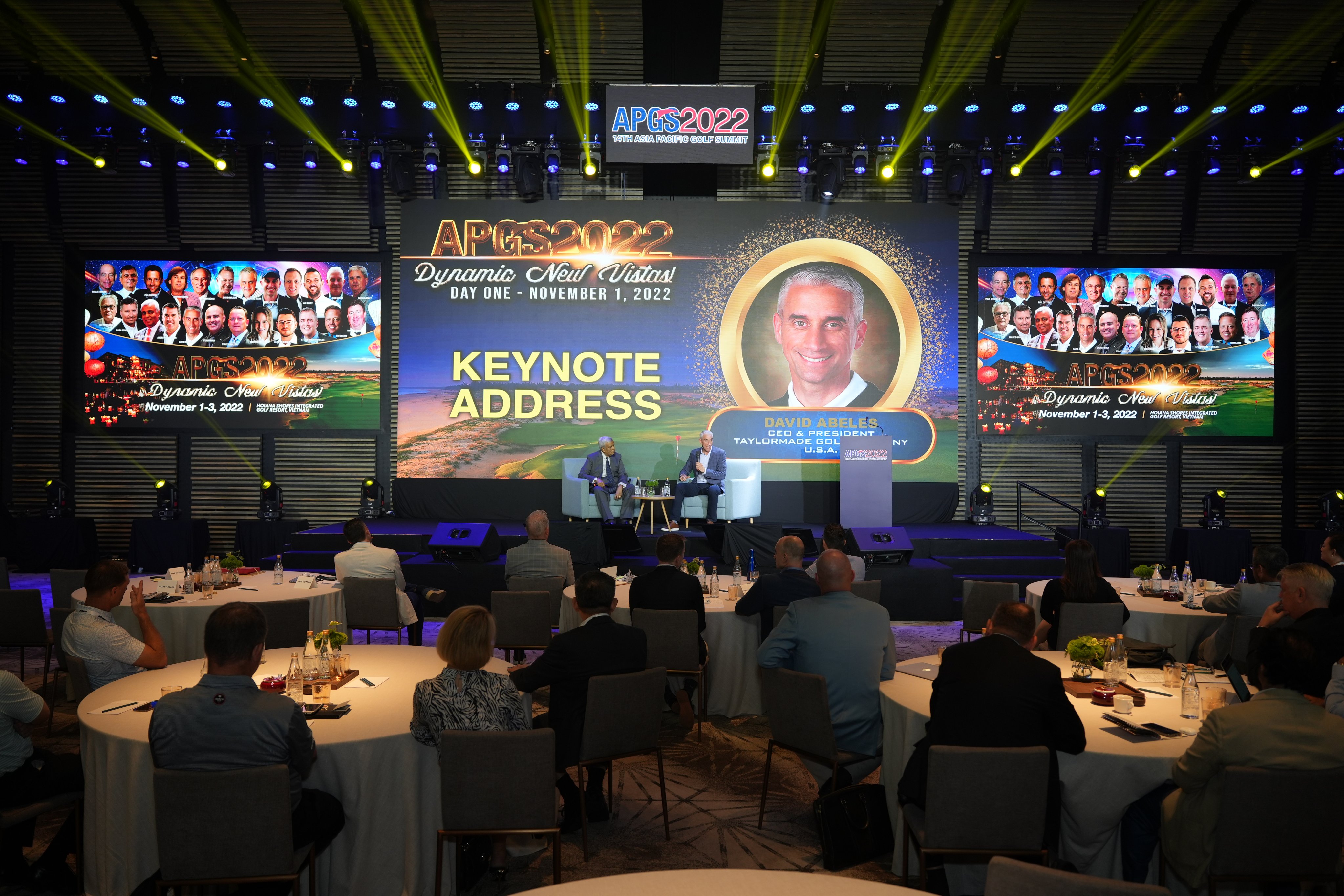 Keynote address delivered by the President and CEO of TaylorMade Golf, David Abeles