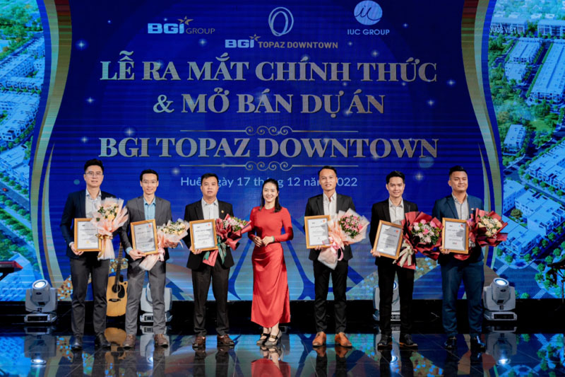 THE LAUNCHING AND SALE OPENING CEREMONY OF BGI TOPAZ DOWNTOWN
