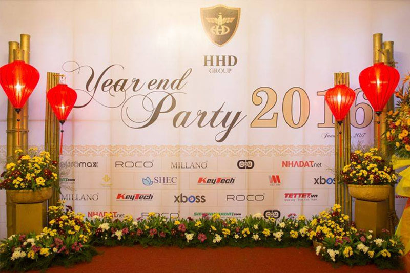 Tips for designing the most impressive and outstanding year-end party backdrop