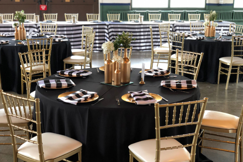 Rent event tables and chairs for a perfect event